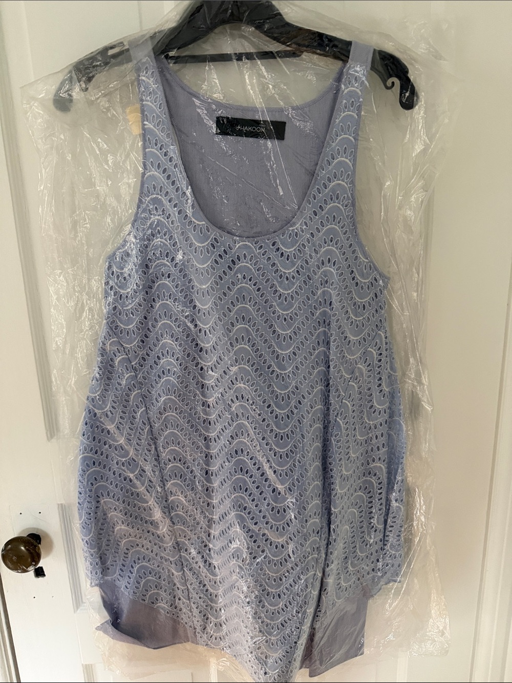 NWT Thakoon Lavender Eyelet Scoop Neck Tank